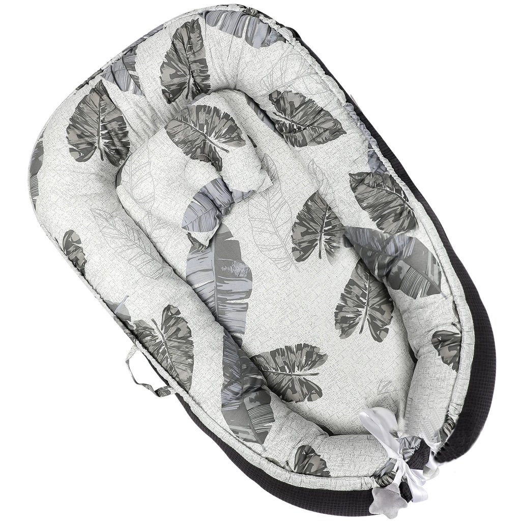 Multifunctional Cuddly Nest Baby Nest Cocoon For Babies And Infants, Travel Cot, 100% Cotton,Anti-Allergic, Padded Easy To Carry