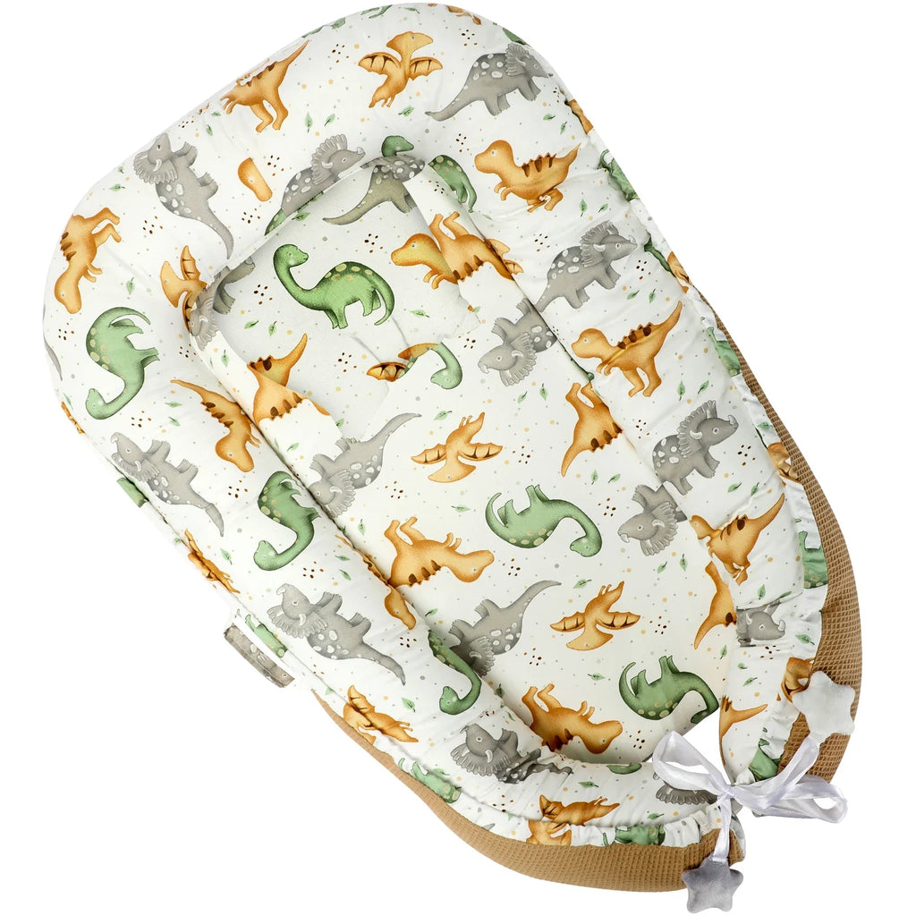 Multifunctional Cuddly Nest Baby Nest Cocoon For Babies And Infants, Travel Cot, 100% Cotton,Anti-Allergic, Padded Easy To Carry