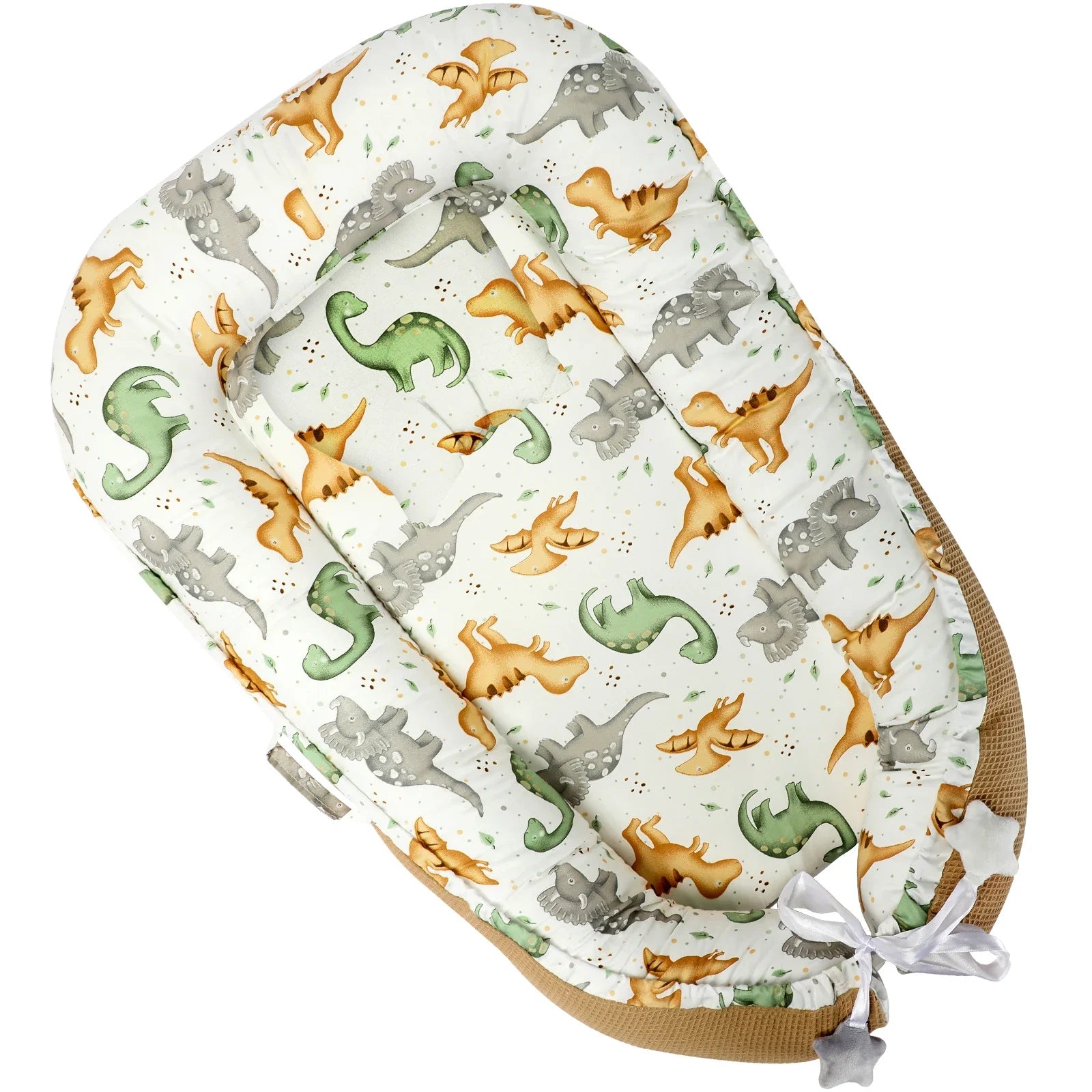 Multifunctional Cuddly Nest Baby Nest Cocoon For Babies And Infants, Travel Cot, 100% Cotton,Anti-Allergic, Padded Easy To Carry